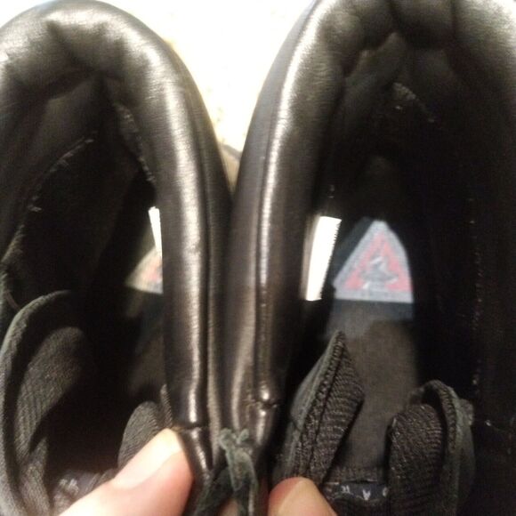 RARE OAKLEY SI BLACK LEATHER BOOTS Mens 14 Elite Special Forces Tactical Shoes - Picture 10 of 12